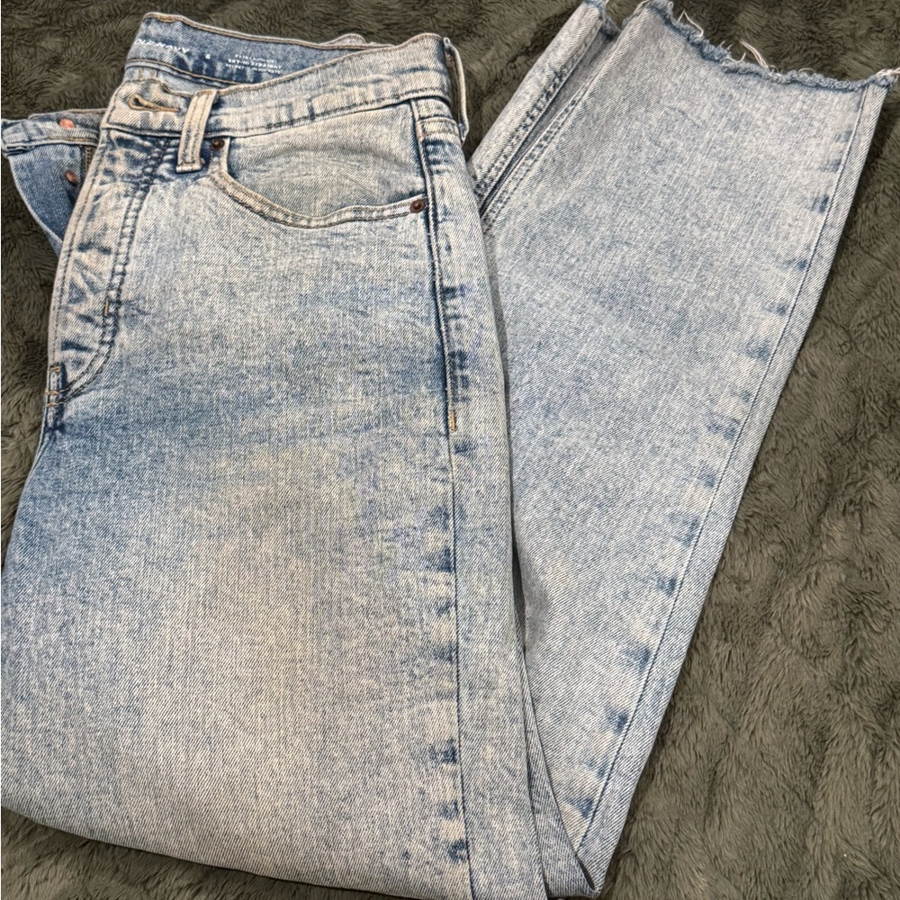Old Navy Light Blue Straight Leg Jeans